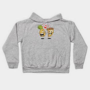 Pineapple on Pizza is Love Kids Hoodie